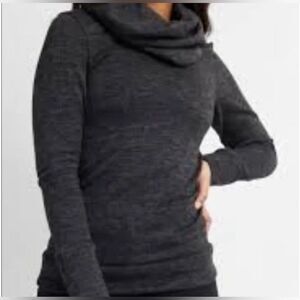 Women's Black Cowl Neck Sweater